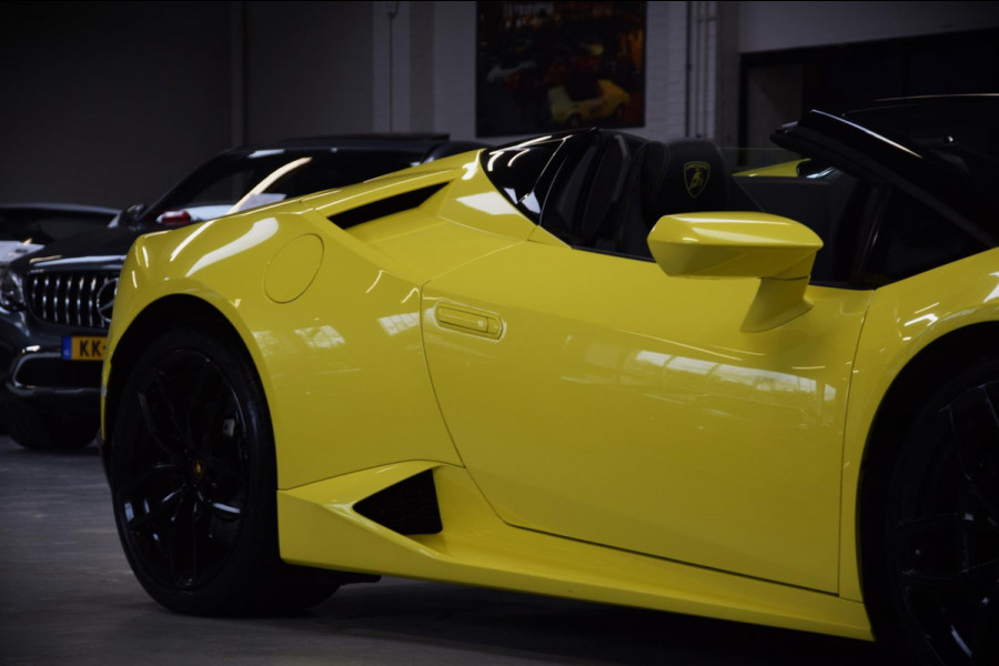 Lamborghini Huracan Spyder 5.2 V10 LP580-2 *Giallo Tenerife* Navi|Dealer onderhouden!!|BTW|Lift