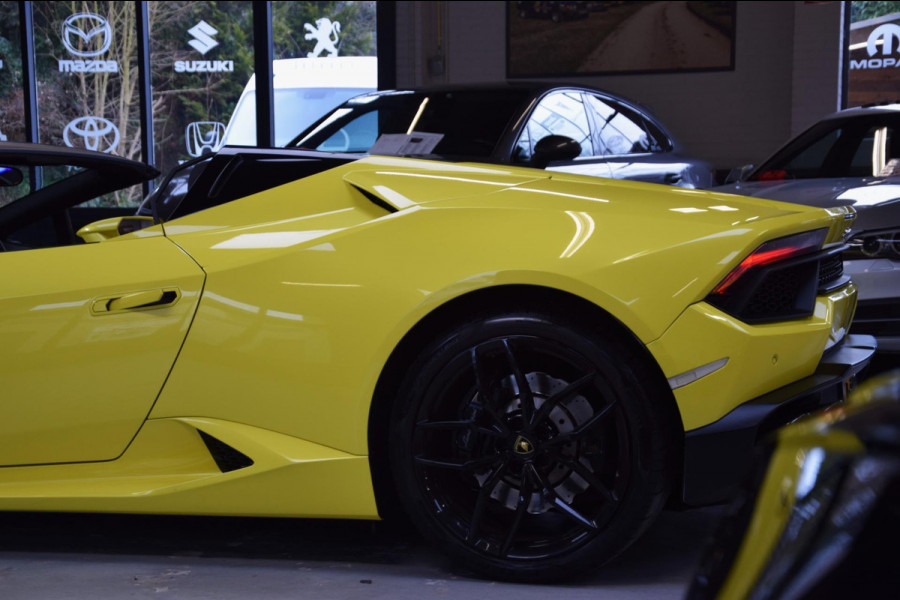 Lamborghini Huracan Spyder 5.2 V10 LP580-2 *Giallo Tenerife* Navi|Dealer onderhouden!!|BTW|Lift