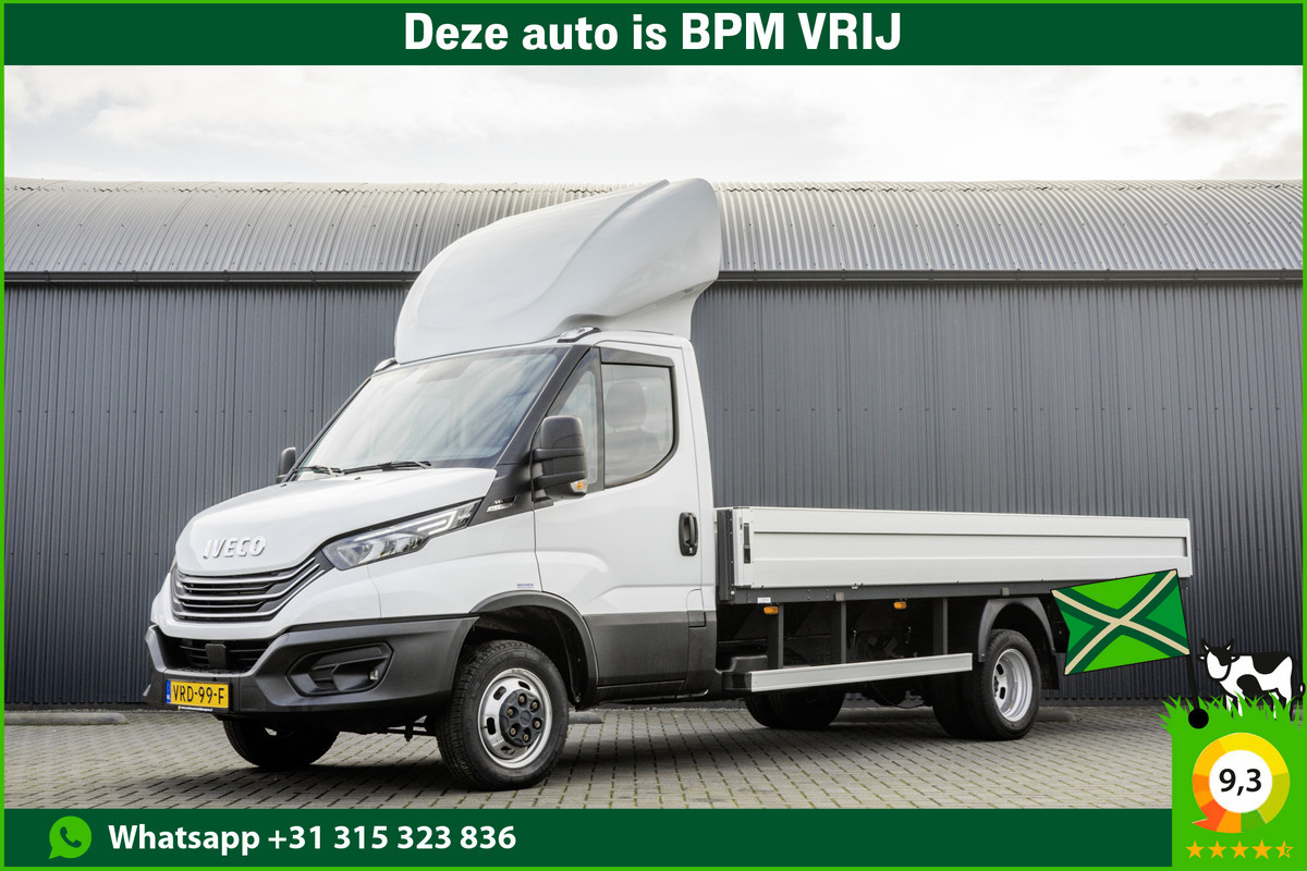 Iveco Daily 35C16 2.3 | Euro 6 | 157 PK | Open Laadbak | Cruise | Climate | Navigatie | Dubbel lucht