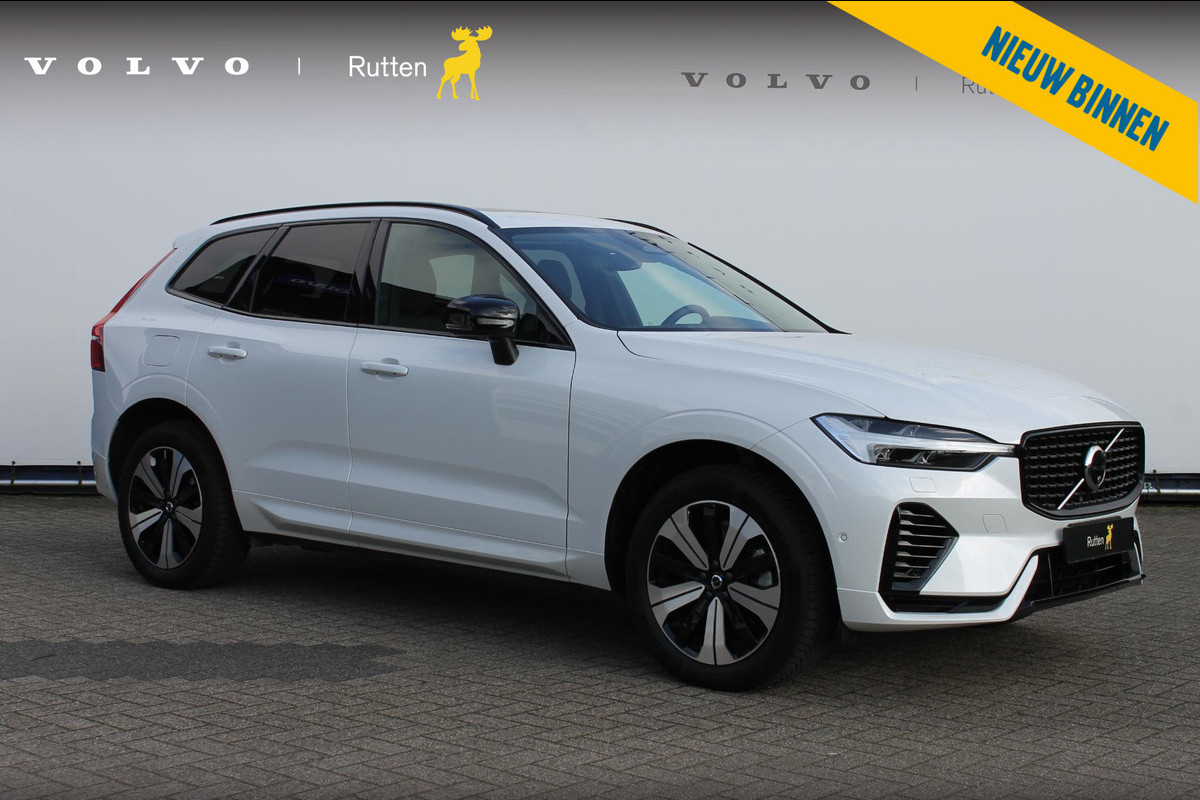 Volvo XC60 T6 Plug-in hybrid 350PK Automaat AWD Plus Dark Panoramisch schuif-kanteldak / Google infotainment / Lederen bekleding / 360graden camera / Apple Carplay