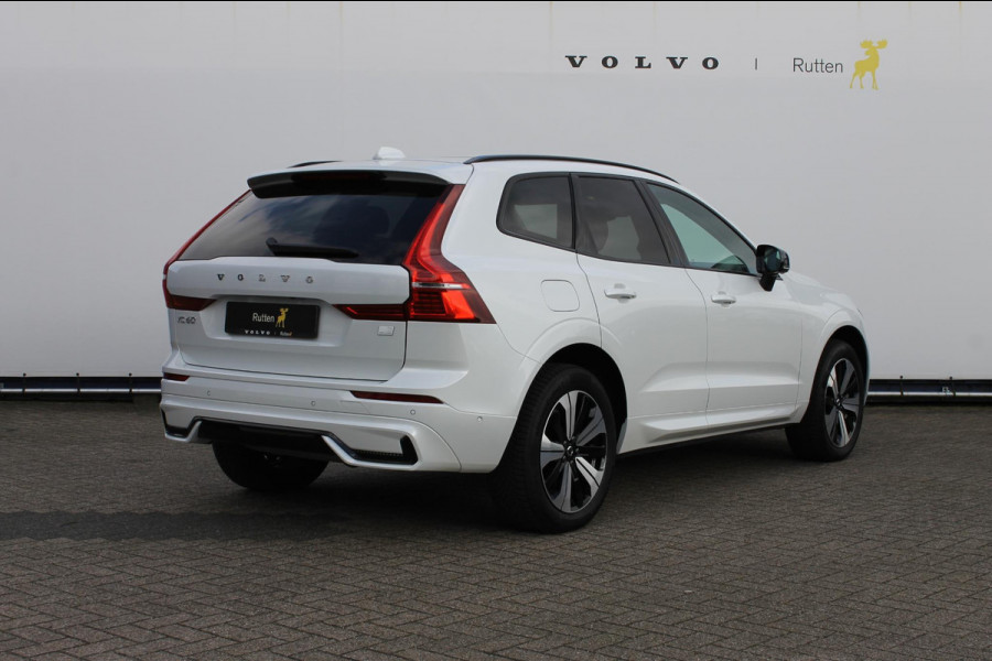 Volvo XC60 T6 Plug-in hybrid 350PK Automaat AWD Plus Dark Panoramisch schuif-kanteldak / Google infotainment / Lederen bekleding / 360graden camera / Apple Carplay