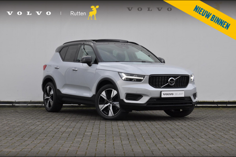 Volvo XC40 T4 211PK Automaat Recharge R-Design / Adaptieve cruise control / Parkeersensoren met 360 camera / Panoramadak / Apple carplay / Stoel - en stuurwielverwarming / Elektrische achterklep / Elektrische stoelen met geheugen