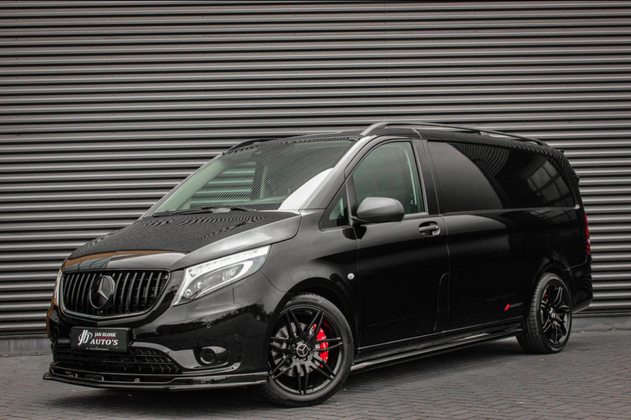 Mercedes-Benz Vito 190PK JB-EDITION FULL BLACK / AMG / SPOILER / VERLAGINGSVEREN / NAVIGATIE / CLIMATE CONTROL / TREKHAAK / CRUISE