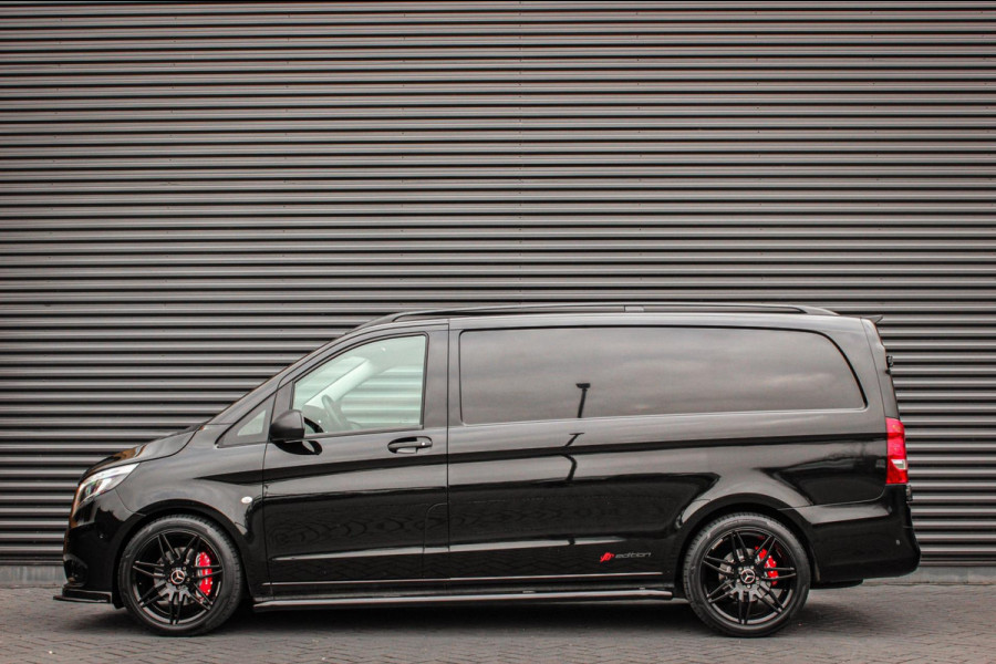 Mercedes-Benz Vito 190PK JB-EDITION FULL BLACK / AMG / SPOILER / VERLAGINGSVEREN / NAVIGATIE / CLIMATE CONTROL / TREKHAAK / CRUISE