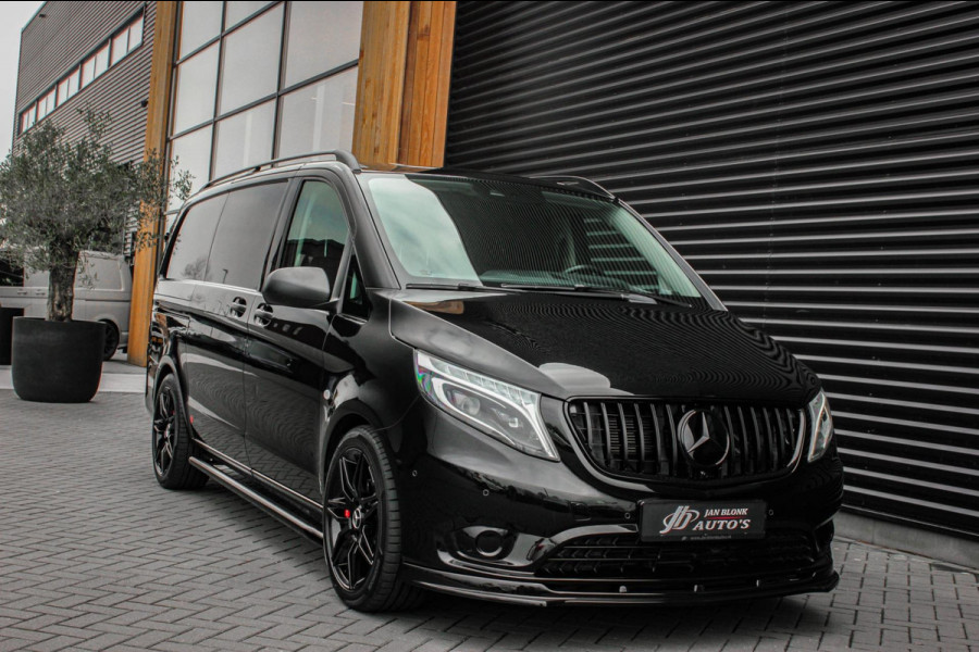 Mercedes-Benz Vito 190PK JB-EDITION FULL BLACK / AMG / SPOILER / VERLAGINGSVEREN / NAVIGATIE / CLIMATE CONTROL / TREKHAAK / CRUISE