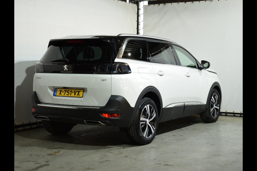 Peugeot 5008 1.2 Hybrid GT AUTOMAAT | NAVIGATIE | CARPLAY | ACHTERUITRIJCAMERA MET SENSOREN | E.C.C. | 28.698km