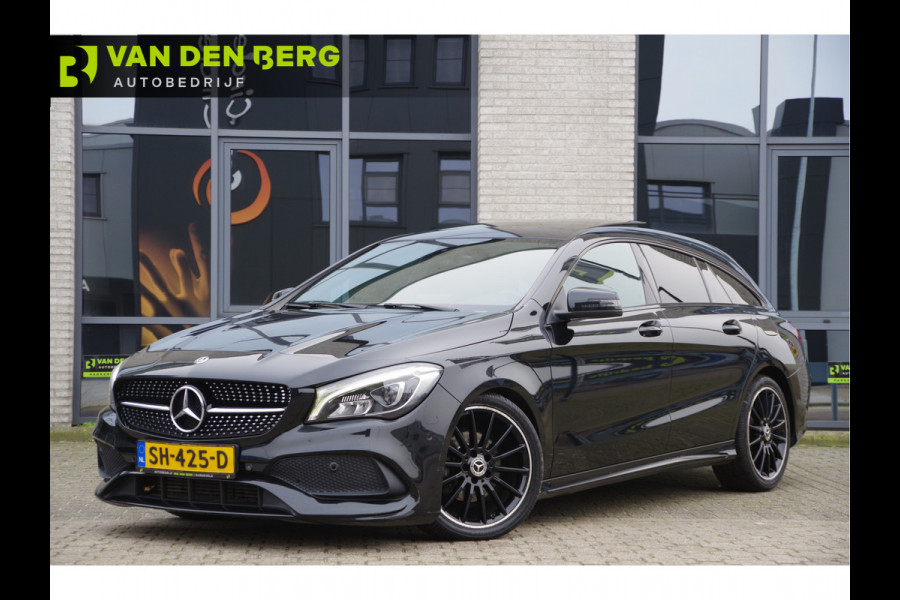 Mercedes-Benz CLA-Klasse Shooting Brake 180 AMG NIGHT, AUT. LED, PANODAK, SPORTSTOELEN, 18'' AMG, CRUISE, NAVI, AIRCO, STOELVERWARMING