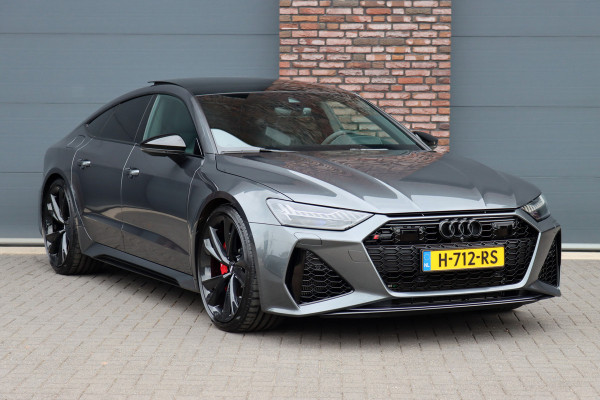 Audi A7 Sportback 4.0 TFSI RS 7 Quattro Aut8 | Vierwielbesturing | Keramisch | Adaptive Cruise Control | HUD | Bang&Olufsen | Stoelventilatie | Nappa Leder | Assistentiepakket City/Tour | Matrix-LED | Soft-Close |