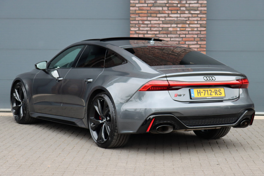 Audi A7 Sportback 4.0 TFSI RS 7 Quattro Aut8 | Vierwielbesturing | Keramisch | Adaptive Cruise Control | HUD | Bang&Olufsen | Stoelventilatie | Nappa Leder | Assistentiepakket City/Tour | Matrix-LED | Soft-Close |