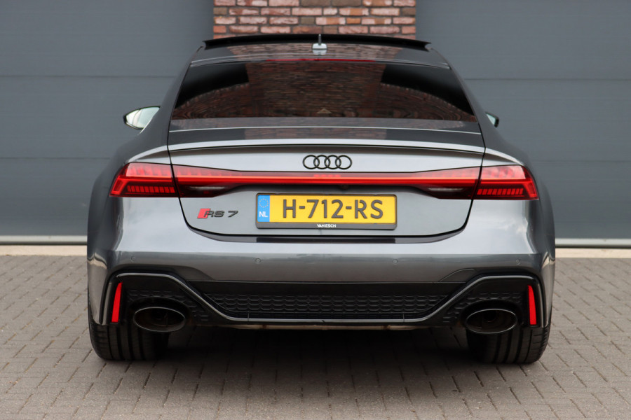 Audi A7 Sportback 4.0 TFSI RS 7 Quattro Aut8 | Vierwielbesturing | Keramisch | Adaptive Cruise Control | HUD | Bang&Olufsen | Stoelventilatie | Nappa Leder | Assistentiepakket City/Tour | Matrix-LED | Soft-Close |