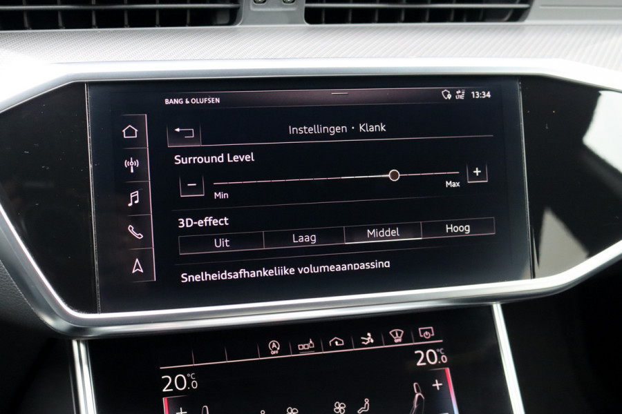 Audi A7 Sportback 4.0 TFSI RS 7 Quattro Aut8 | Vierwielbesturing | Keramisch | Adaptive Cruise Control | HUD | Bang&Olufsen | Stoelventilatie | Nappa Leder | Assistentiepakket City/Tour | Matrix-LED | Soft-Close |