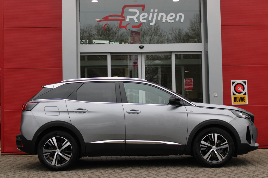 Peugeot 3008 1.2 Hybrid 136PK GT | NAVIGATIE | APPLE CARPLAY/ANDROID AUTO | 360° CAMERA | FULL LED KOPLAMPEN | KEYLESS ENTRY/START | DODEHOEK DETECTIE | CLIMATE CONTROL | DAB+ RADIO | ADAPTIVE CRUISE CONTROL |