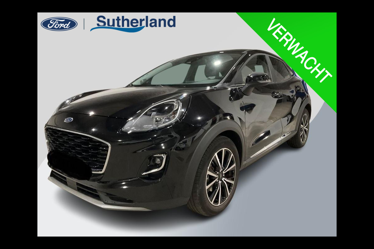 Ford Puma 1.0 EcoBoost Hybrid Titanium | Winter Pack | Navigatie | Cruise control | Parkeersensoren | Privacy glass