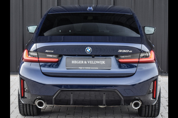 BMW 3-serie 330e xDRIVE | M-SPORT | TREKHAAK | SPORTSTOELEN | ACTIVE CRUISE CONTROL | CAMERA | LEDEREN BEKLEDING | DAB+ | HIFI SOUND | SHADO