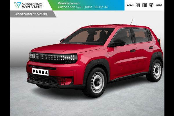 Fiat Grande Panda Red 44 kWh | Airco | Cruise | Apple Carplay | 16" | PDC