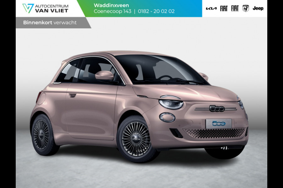 Fiat 500E Urban 42 kWh | Clima | Cruise | Apple Carplay | Camera | Stoelverwarming | 16"