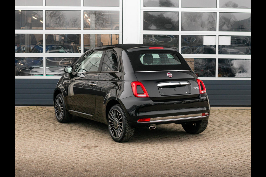 Fiat 500C Hybrid Dolcevita | Clima | Cruise | PDC | Navi | Apple Carplay | Priv. glass | 16" | Uit voorraad leverbaar !