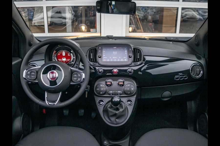 Fiat 500C Hybrid Dolcevita | Clima | Cruise | PDC | Navi | Apple Carplay | Priv. glass | 16" | Uit voorraad leverbaar !