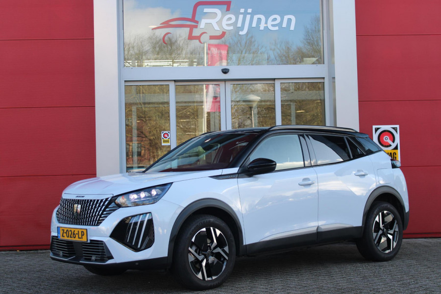 Peugeot 2008 1.2 130PK AUTOMAAT GT | DRAADLOZE TELEFOONLADER | NAVIGATIE | DRAADLOZE APPLE CARPLAY/ANDROID AUTO |ADAPTIVE CRUISE CONTROL | ACHTERUITRIJ CAMERA | CLIMATE CONTROL | FULL LED KOPLAMPEN | PARKEERSENSOREN VOOR EN ACHTER | DAB+ RADIO | KEYLESS ENTRY/START |