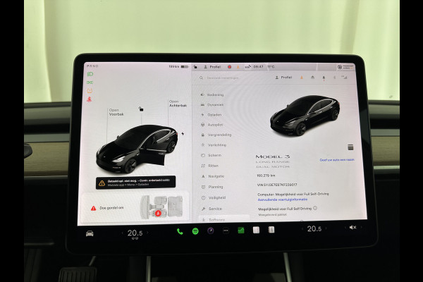 Tesla Model 3 Long Range AWD 75 kWh [ 3-Fase ] (INCL-BTW) Aut. *PANO | AUTO-PILOT | NAPPA-FULL-LEATHER | KEYLESS | FULL-LED | MEMORY-PACK | SURROUND-VIEW | DAB | CAPPLAY | DIGI-COCKPIT | LANE-ASSIST | COMFORT-SEATS | 18"ALU*