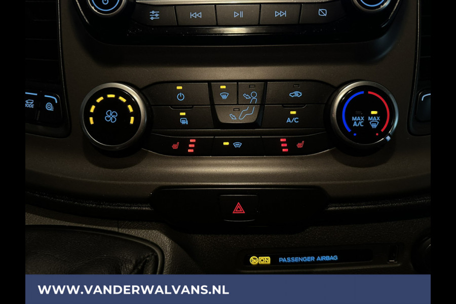 Ford Transit Custom 2.0 TDCI L2H1 Euro6 Airco | Camera | Navigatie | LED | Apple Carplay | Cruisecontrol Parkeersensoren, Verwarmde voorruit, Stoelverwarming, Bijrijdersbank, 2800kg trekvermogen