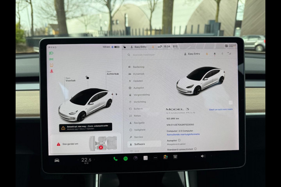 Tesla Model 3 Standard RWD Plus 60 kWh AUTOPILOT| STOELVERWARMING | RIJKLAAPRIJS INCL. 12 MAANDEN BOVAG GARANTIE |