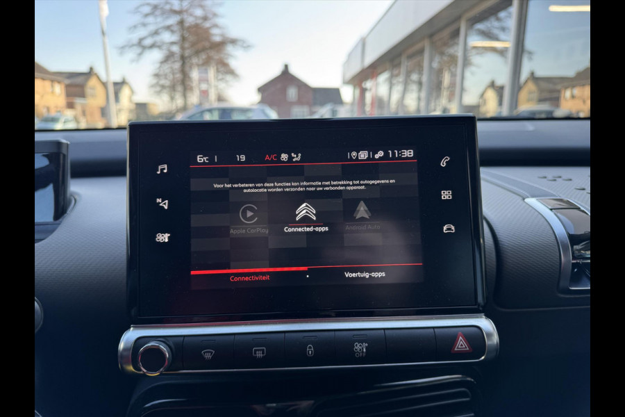 Citroën C4 Cactus 1.2 PureTech Shine | Navigatie, Parkeercamera, Cruise control, Apple CarPlay/Android auto, 16 inch