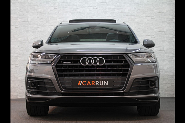 Audi Q7 3.0 TDI 272PK Quattro S-Line | Panorama | ACC | Luchtvering | BOSE | Keyless-Entry | Head-Up | Nachtzicht | 22'' | Dealer Onderhouden | Sfeerverlichting | 4-Zone Clima | Virtual-Cockpit | Standkachel | Autom. Parkeren | Dodehoek | Lane Assist | A-Camera | DAB | Draadloos Laden |