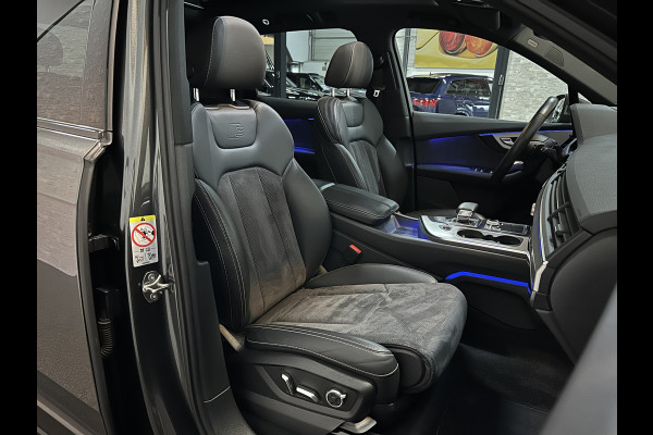 Audi Q7 3.0 TDI 272PK Quattro S-Line | Panorama | ACC | Luchtvering | BOSE | Keyless-Entry | Head-Up | Nachtzicht | 22'' | Dealer Onderhouden | Sfeerverlichting | 4-Zone Clima | Virtual-Cockpit | Standkachel | Autom. Parkeren | Dodehoek | Lane Assist | A-Camera | DAB | Draadloos Laden |