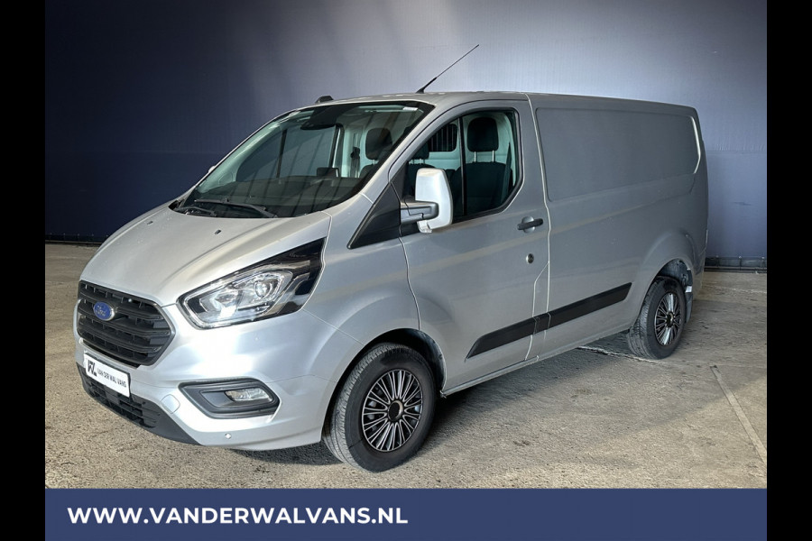 Ford Transit Custom 2.0 TDCI 131pk L1H1 Euro6 Airco | Camera | LED | Cruisecontrol | Apple Carplay Android Auto, 2500kg Trekhaak, Parkeersensoren, Stoelverwarming, Verwarmde voorruit, Bijrijdersbank