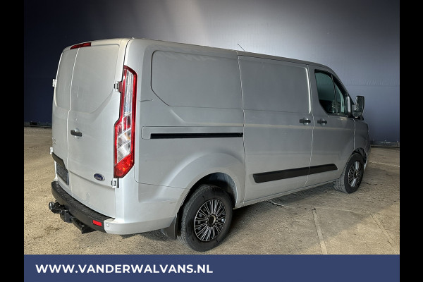 Ford Transit Custom 2.0 TDCI 131pk L1H1 Euro6 Airco | Camera | LED | Cruisecontrol | Apple Carplay Android Auto, 2500kg Trekhaak, Parkeersensoren, Stoelverwarming, Verwarmde voorruit, Bijrijdersbank