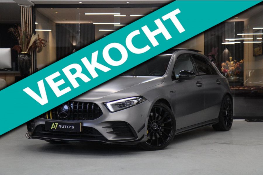 Mercedes-Benz A-Klasse AMG 35 4MATIC PANO/HUD/STOELK/BURM/MEMORYST/BLINDESPOT/BOMVOL