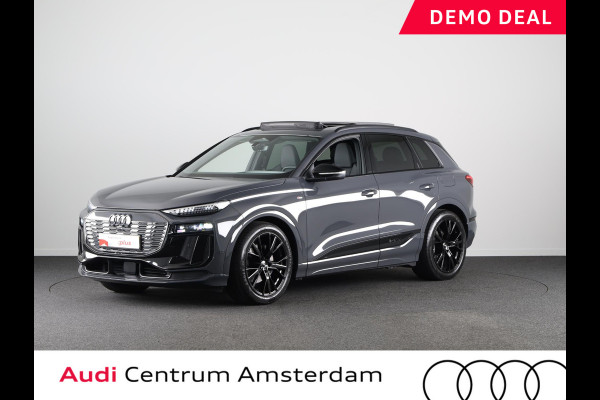 Audi Q6 e-tron Launch edition 83 kWh 252pk | Panoramadak | 21 inch Lichtmetalen velgen | Luchtvering | Sportonderstel | Matrix led verlichting