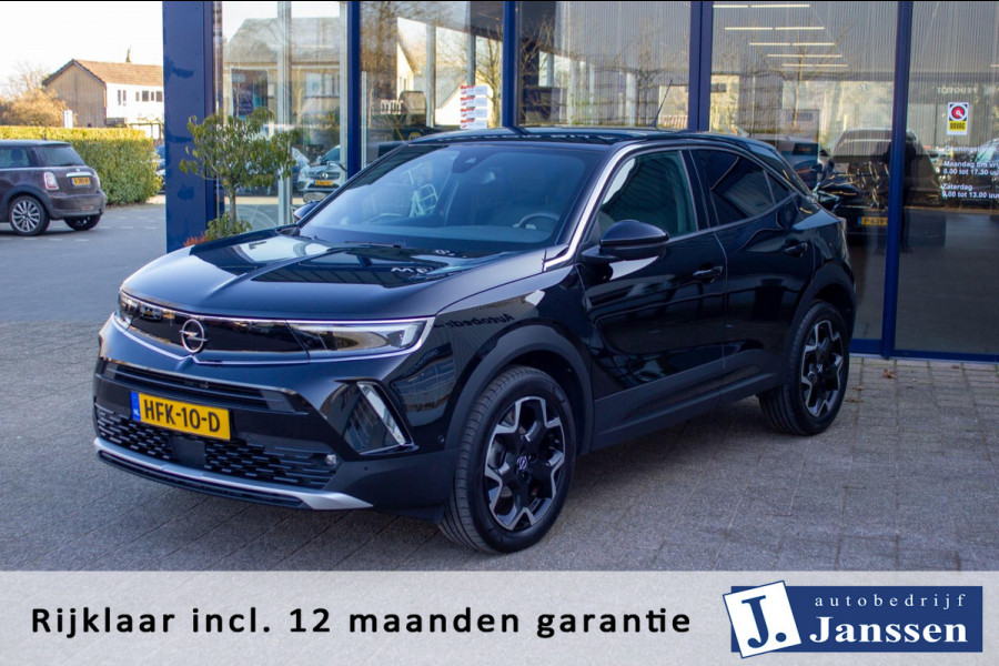 Opel Mokka 1.2 Turbo Ultimate | Prijs incl. 12 mnd garantie| Blindspot Camera Apple Navi via Carplay Stoel/stuurwiel verwarming