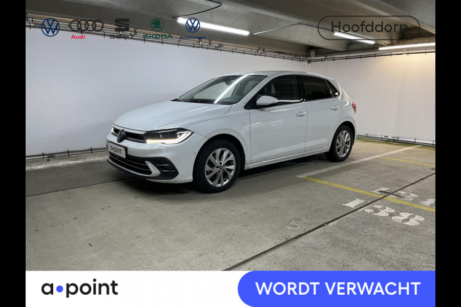 Volkswagen Polo 1.0 TSI Style 110 pk Automaat (DSG) | Navigatie via App | Parkeersensoren (Park assist) | Adaptieve cruise control | Autom. airco | Stoelverwarming | Matrix LED koplampen |