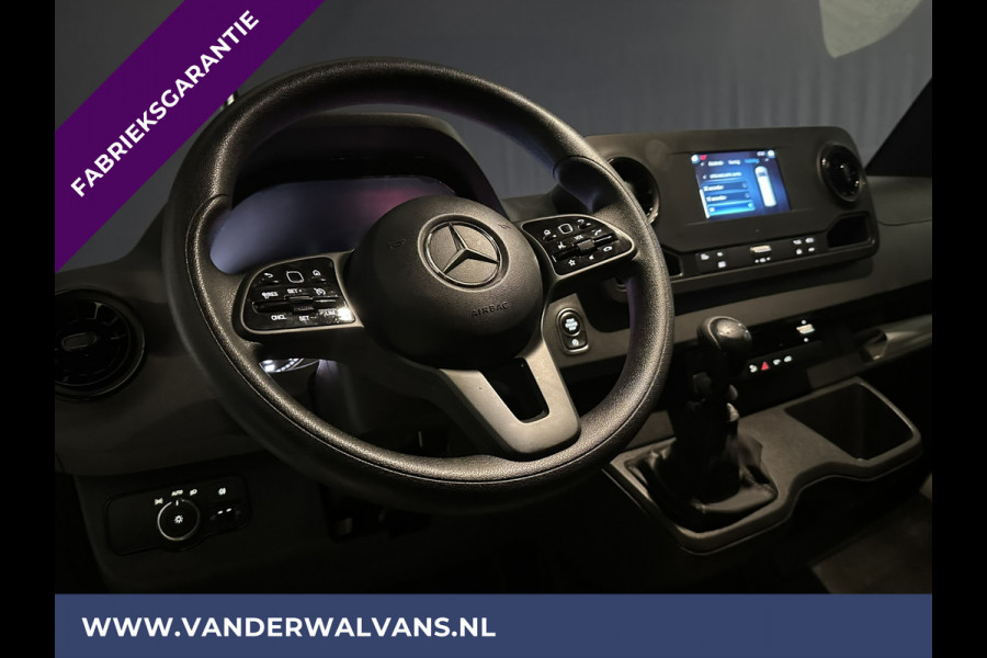 Mercedes-Benz Sprinter 317 CDI 170pk L3H2 Fabrieksgarantie Euro6 Airco | Cruisecontrol | Camera | Apple Carplay Android Auto, Cruisecontrol, Parkeersensoren, Chauffeursstoel, Stoelverwarming, Bijrijdersbank