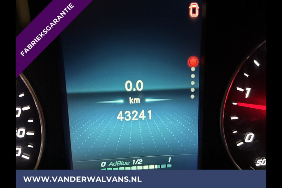 Mercedes-Benz Sprinter 317 CDI 170pk L3H2 Fabrieksgarantie Euro6 Airco | Cruisecontrol | Camera | Apple Carplay Android Auto, Cruisecontrol, Parkeersensoren, Chauffeursstoel, Stoelverwarming, Bijrijdersbank