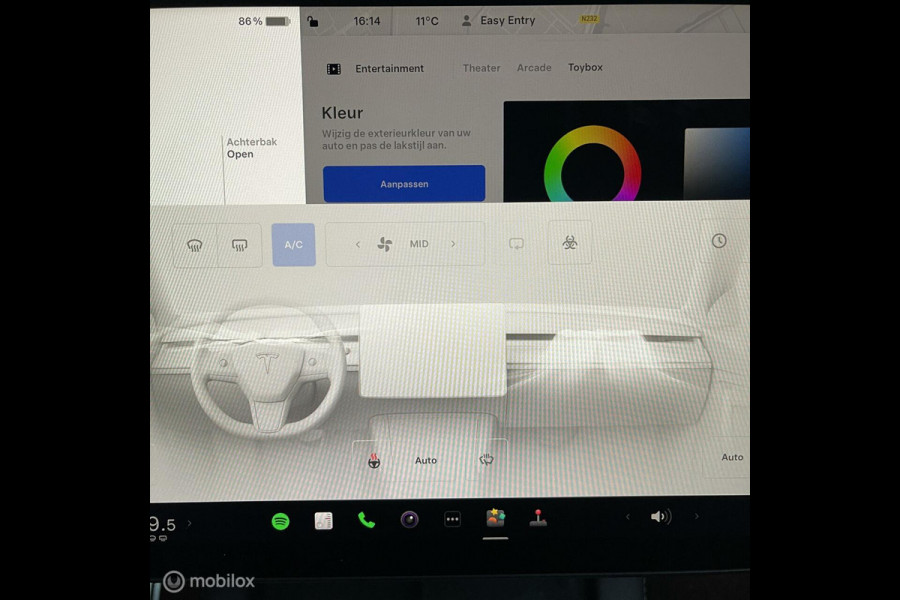 Tesla Model Y 2023 WIT RWD 2023 20" VELGEN MMX PACK