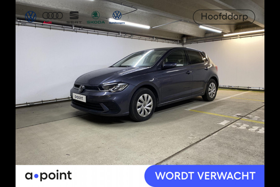 Volkswagen Polo 1.0 TSI Life 95 pk Automaat (DSG) | Private lease vanaf € 468,- pm | Navigatie via App | Autom. airco | Parkeersensoren (Park assist) | Adaptieve cruise control | Stoelverwarming | Volledig digitaal instrumentenpaneel |