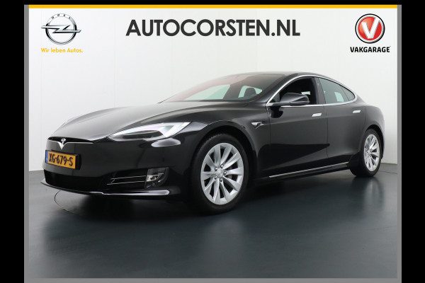 Tesla Model S 75D 476pk AWD Luchtvering Performance Enhanced AutoPilot Navi Panorama-Dak Camera Adaptive-Led Premium Conncetivity Elektr.-1/2- 19"LM 4WD Schuifkanteldak Wi-Fi.Vb. App AEB ASR Rijstrookhulp Bordherkenning ACC ESP DodehoekDetector  Mistlampen Verwarmde-Sproeiers Performance Pakket (panoramadak autopilot) 92.000 nieuw