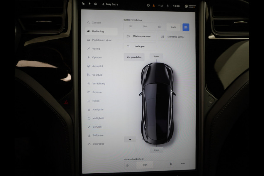 Tesla Model S 75D 476pk AWD Luchtvering Performance Enhanced AutoPilot Navi Panorama-Dak Camera Adaptive-Led Premium Conncetivity Elektr.-1/2- 19"LM 4WD Schuifkanteldak Wi-Fi.Vb. App AEB ASR Rijstrookhulp Bordherkenning ACC ESP DodehoekDetector  Mistlampen Verwarmde-Sproeiers Performance Pakket (panoramadak autopilot) 92.000 nieuw