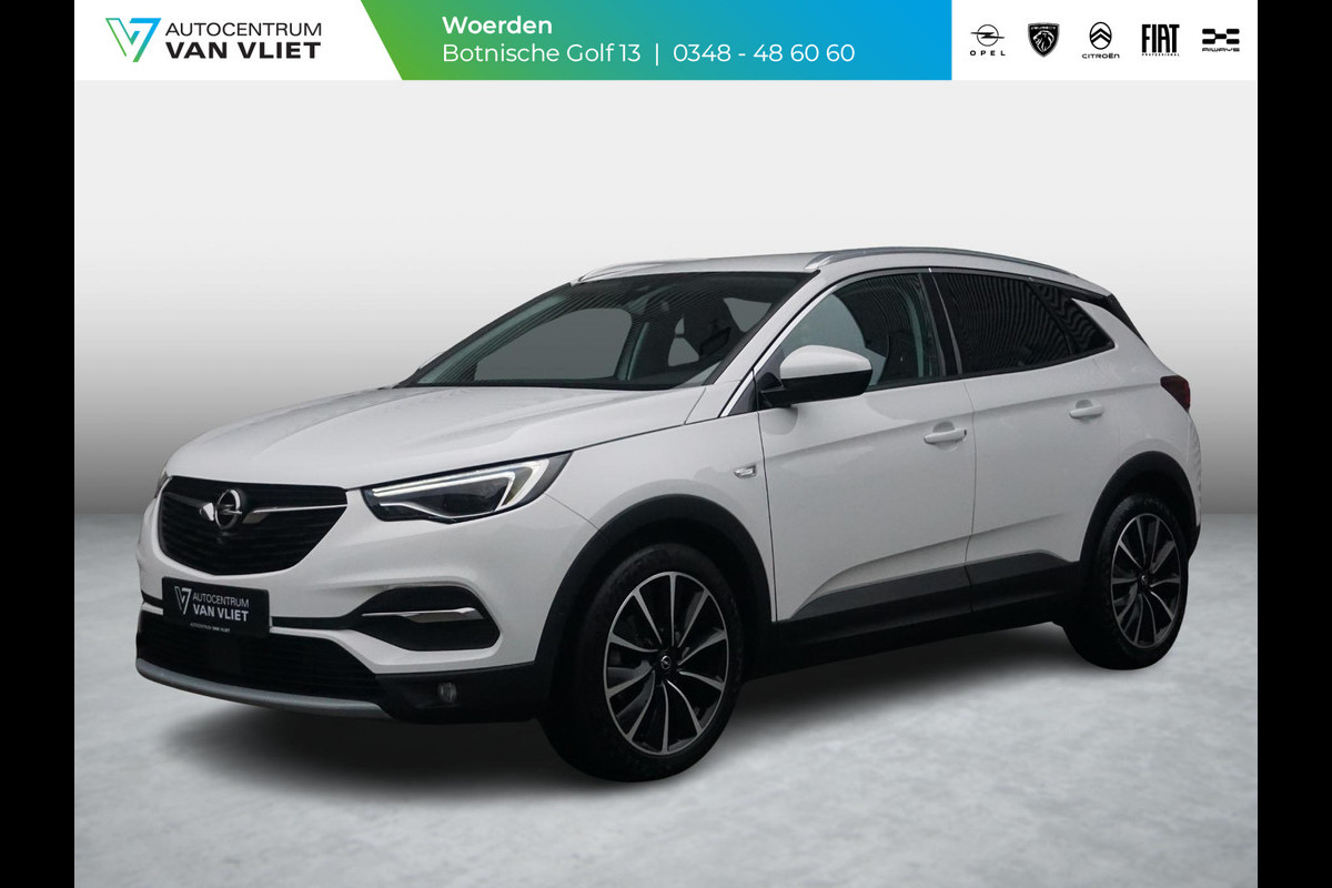 Opel Grandland X 1.2 Turbo Ultimate Trekhaak | Leder interieur