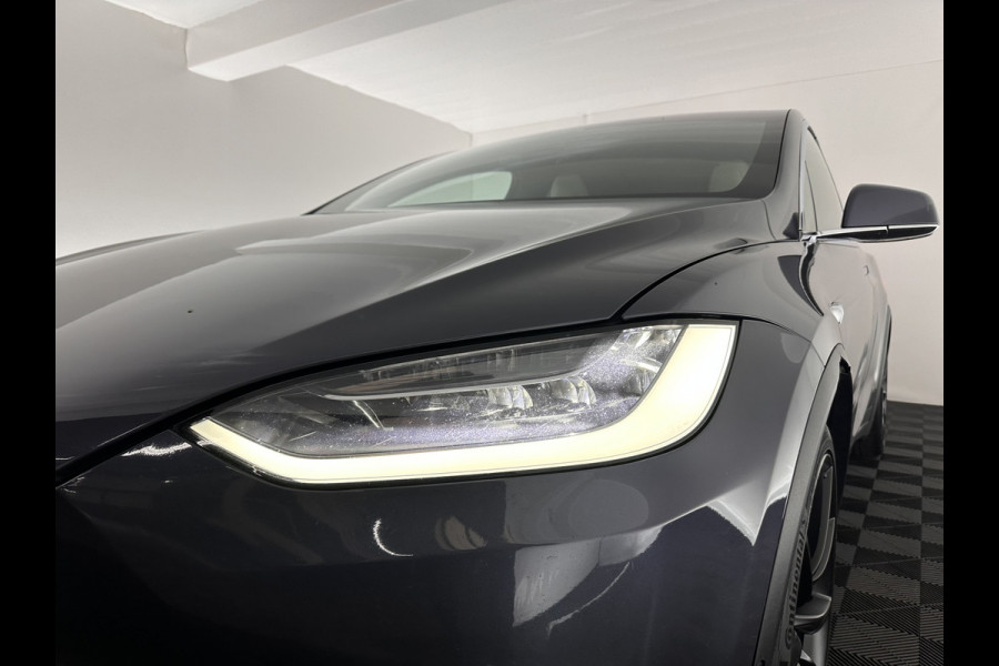 Tesla Model X Long Range [ 3-Fase ] (INCL-BTW) *7-PERS | AUTO-PILOT | FULL-LEATHER | NAVI-FULLMAP | FULL-LED | TOWBAR | AIR-SUSPENSION | DIGI-COCKPIT | KEYLESS | CAMERA | DAB+ | COMFORT-SEATS | AMBIENT-LIGHT | CARPLAY | 22''ALU