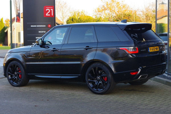 Land Rover Range Rover Sport 4.4 SDV8 340 PK HSE Dynamic *GRIJS-KENTEKEN*, Trehaak, Lederen Comfortstoelen, Luchtvering, 360 Camera