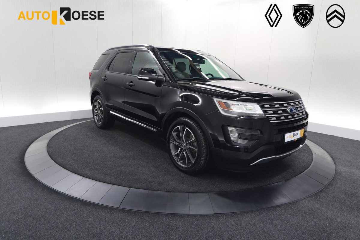 Ford Explorer XLT 2.3 Ecoboost | 7 Zitplaatsen | Camera | Dodehoekdetectie | Stoelverwarming | leder