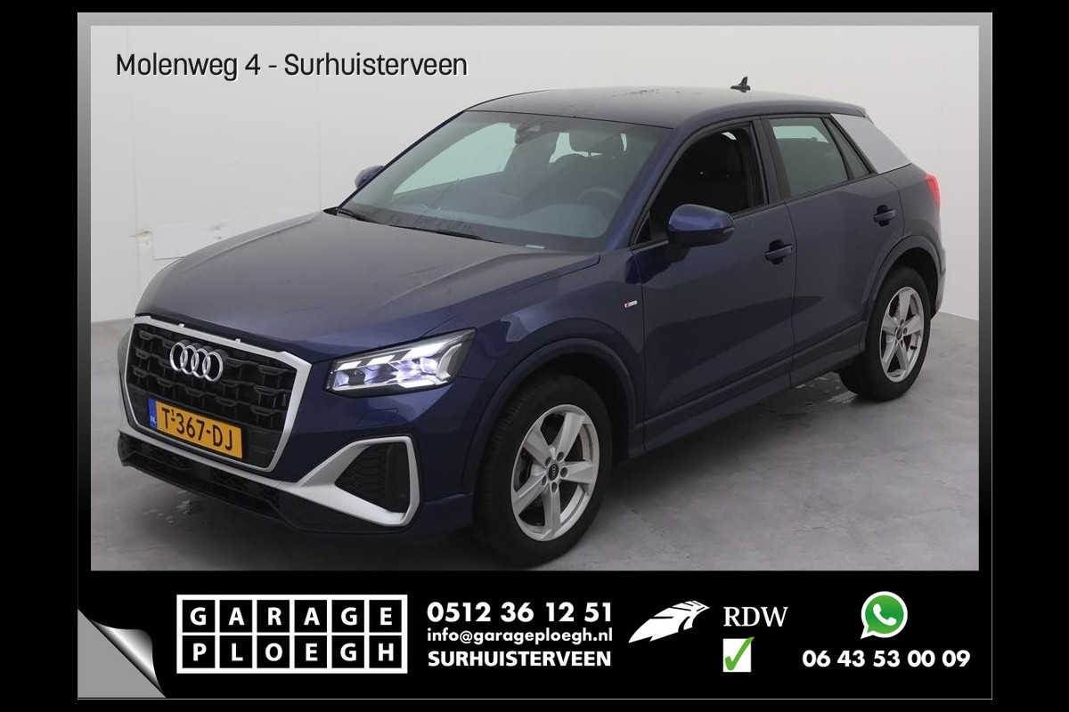 Audi Q2 35 TFSI S Edition Aut7 Nav/Cam Stoelverw. + electr. S-Line Stuur