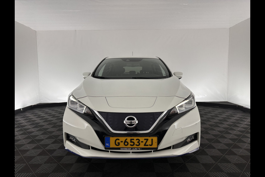 Nissan Leaf e+ Tekna 62 kWh (INCL-BTW) Aut.* FULL-LEATHER | FULL-LED | BOSE-SURROUND | ADAPTIVE-CRUISE | SURROUND-VIEW | KEYLESS | NAVI-FULLMAP | BLIND-SPOT | DAB+ | ECC | PDC | COMFORT-SEATS | CARPLAY | 17 "ALU*