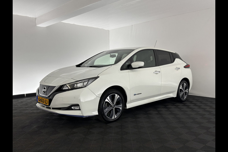 Nissan Leaf e+ Tekna 62 kWh (INCL-BTW) Aut.* FULL-LEATHER | FULL-LED | BOSE-SURROUND | ADAPTIVE-CRUISE | SURROUND-VIEW | KEYLESS | NAVI-FULLMAP | BLIND-SPOT | DAB+ | ECC | PDC | COMFORT-SEATS | CARPLAY | 17 "ALU*