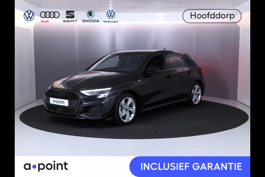 Audi A3 Sportback 35 TFSI S edition 150 pk S-tronic | Private lease vanaf € 617,- pm | Verlengde garantie | Navigatie | Parkeersensoren achter | Adaptieve cruise control | S-Line |