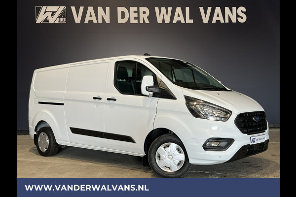 Ford Transit Custom 2.0 TDCI L2H1 Euro6 Airco | Camera | LED | Cruisecontrol | Android Auto | parkeersensoren, verwarmde voorruit, bijrijdersbank, 2800kg trekvermogen